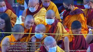 His Holiness 14th Dalai Lama's 2023 Visit in Sed Gyued Monastery