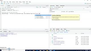 R Studio - Missing Data