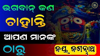 ଭଗବାନ୍ କଣ ଚାହାନ୍ତି ଆପଣ ମାନଙ୍କ ଠାରୁ? | Jay Jagannath | Motivational Odia