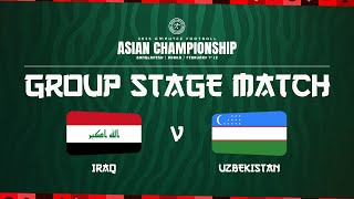 🔴 LIVE: Iraq vs Uzbekistan | 2025 Amputee Football Asian Championship