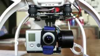 Ebay / goodluckbuy / banggood gimbal instalation on a DJI Phantom for Tilt Control