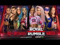 WR3D  WOMEN'S ROYAL RUMBLE MATCH 2022 ||