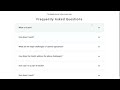 How to Make FAQ Page Design using HTML and CSS