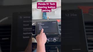 Honda IV tech steering remote pairing ￼￼ kaise karen#youtube #sony #reels #viralvideo #honda