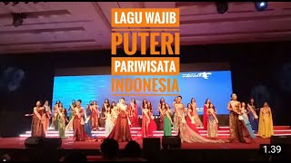 Lagu wajib Puteri Pariwista Indonesia