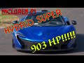 McLaren P1 903HP super hybrid car