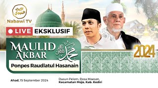 🔴LIVE Maulid Akbar Pondok Pesantren Raudlatul Hasanain - Mojo, Kediri | Nabawi TV