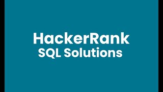 The Report SQL HackerRank Solution