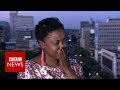 Mugabe resigns: activist breaks down in tears of Joy  - BBC News