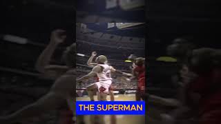 THE SUPERMAN #shorts #sports #nba #basketballplay #superman #dennisrodman