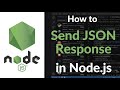 How to Send JSON Response in Node.js HTTP Module | API Response Handling Tutorial for Beginners