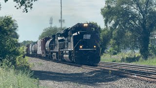 Birthday Railfanning At Chesterton, IN!! Ft. NS 1073, Foreign Power. (7/6/24)