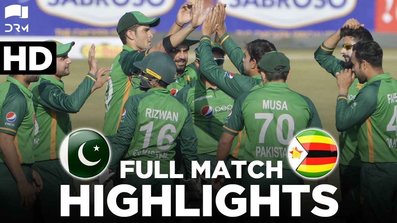 Pakistan Vs Zimbabwe | Full Highlights | 2nd ODI 2020 | PCB | MD2N ...