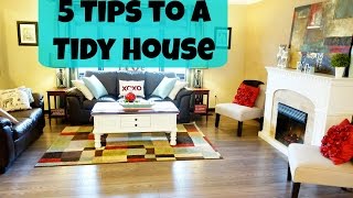 5 Tips for a Tidy Home