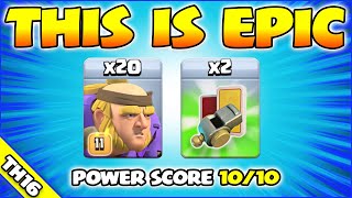 20 x Giant Throwers are UNSTOPPABLE!!! TH16 Attack Strategy (Clash of Clans)