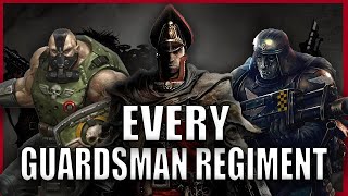 Every Single Guardsman Regiment EXPLAINED By An Australian #2 | Warhammer 40k Lore