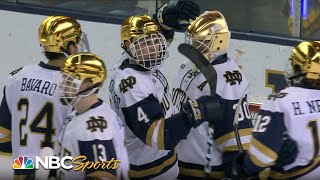 College hockey: Augustana vs. Notre Dame | HIGHLIGHTS | 12/30/23 | NBC Sports