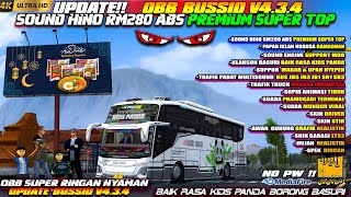 UPDATE!! OBB BUSSID V4.3.4 TERBARU SOUND HINO RM280 BAIK RASA KIDS PANDA GRAFIK ETS2 NUANSA RAMADHAN