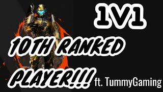 1V1ING THE 10TH RANKED PLAYER IN SPLITGATE FT. TUMMYGAMING