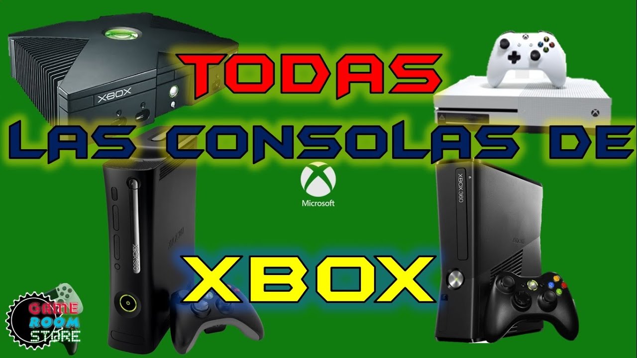 Todas Las Consolas De Xbox - YouTube