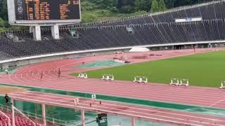 第67回 全日本中学生通信陸上競技広島県大会(2021 7/18) 200m予選