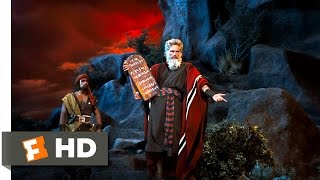 The Ten Commandments (7/10) Movie CLIP - Moses Presents the Ten Commandments (1956) HD