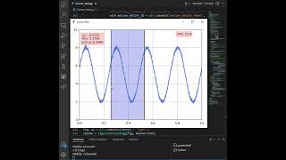 PlainDAQ development #2 - Matplotlib Cursor Test