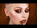 Chocolatey monochrome makeup tutorial...yummmmy