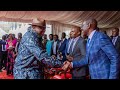 WATCH UHURU KENYATTA'S LIGHT MOMENT WITH PRESIDENT RUTO IN EMBU!