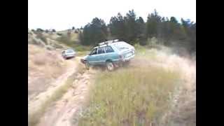 Lifted 81 Subaru Offroad in Montana