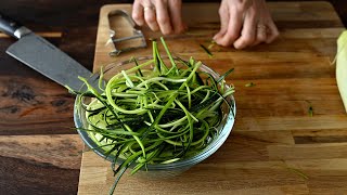 Niemand hat mir geglaubt, dass sie Zucchini gegessen haben! Ein köstlich-gesundes Essen