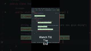 Convert String to String Array | Java Tutorial | #shortsvideo #shortsfeed #programming