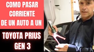 Como Pasar Corriente De Un Auto A Un Prius 3* Generacion