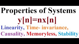 Properties of Systems (Example 4)