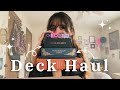 A mini tarot DECK HAUL! ✨ All of the decks I got during the holidays | peek into my tarot collection