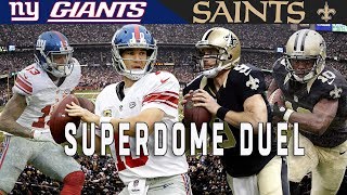 "The Superdome Duel" (Giants vs. Saints, 2015) | NFL Vault Highlights