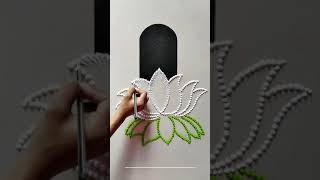 ॐ नमः शिवाय |शिवलिंग रांगोळी 🌼🙏✨❤️| Shivling rangoli|easy Shivling rangoli 🙏#SHORT#youtubeshort ..