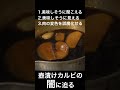 壺漬けカルビの闇に迫る shorts