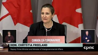 Federal ministers and health officials provide COVID-19 update – April 27, 2020