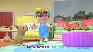 Floor Is Lava Song   watermelon Official & Kids Songs