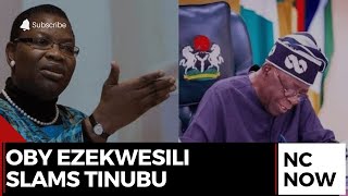 Ezekwesili Slams Tinubu Over Deadly Charity Events