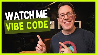 Vibe Coding LIVE - A complete app in 1 hour?