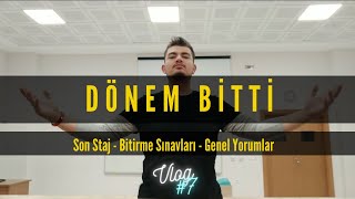 Dönemin Son Vlogu | Stajın Yarısı Bitti, Ne Düşünüyorum