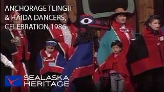 Anchorage Tlingit \u0026 Haida Dancers, חגיגה 1990