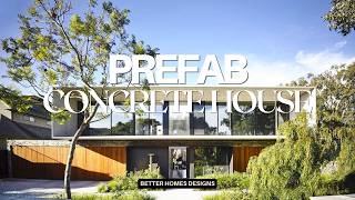 PREFAB CONCRETE HOUSE DESIGN IDEAS! BUILD YOUR INDESTRUCTIBLE MODERN DREAM HOUSE IN HALF THE TIME