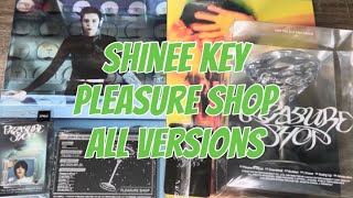 SHINee Key - Pleasure Shop (All Versions) [ALBUM UNBOXING]