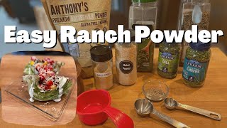 Ditch the Maltodextrin: Clean Keto Ranch Seasoning Recipe