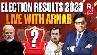 Election Results 2023 With Arnab Goswami | Assembly Election Results #Dec3WithArnab