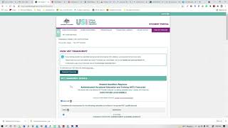 USI Transcript