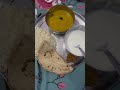 dal chawal special thali. punjabicookingrecipes cooking thali shorts